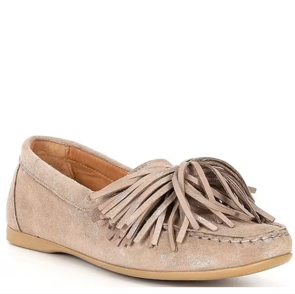 Flag LTD.Nicole Suede Fringe Loafers